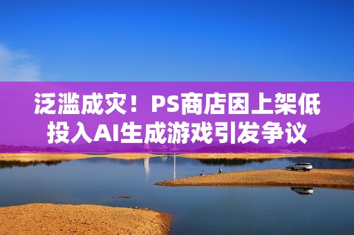 泛滥成灾！PS商店因上架低投入AI生成游戏引发争议