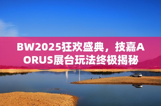 BW2025狂欢盛典，技嘉AORUS展台玩法终极揭秘