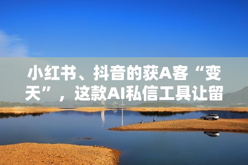 小红书、抖音的获A客“变天”，这款AI私信工具让留资率飙升