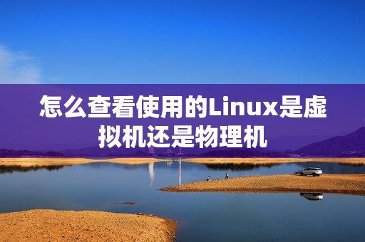 怎么查看使用的Linux是虚拟机还是物理机