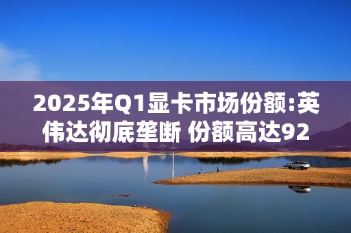 2025年Q1显卡市场份额:英伟达彻底垄断 份额高达92%!