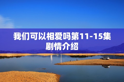 我们可以相爱吗第11-15集剧情介绍