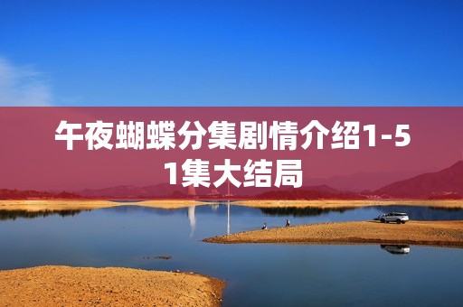 午夜蝴蝶分集剧情介绍1-51集大结局