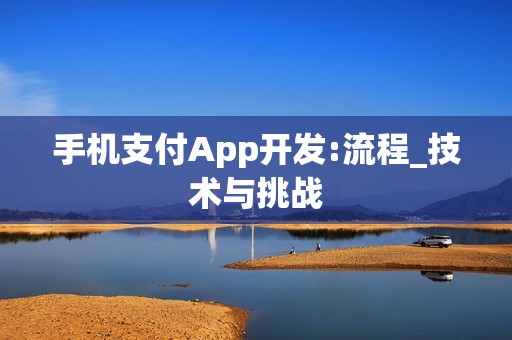 手机支付App开发:流程_技术与挑战
