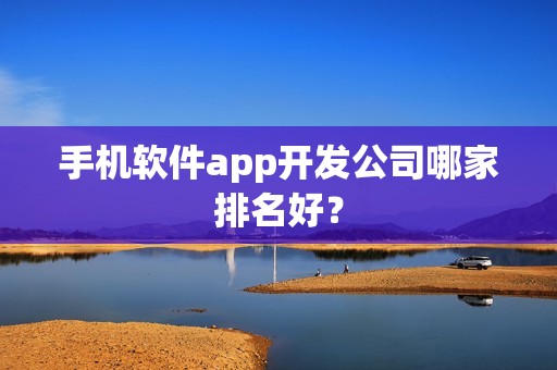 手机软件app开发公司哪家排名好？