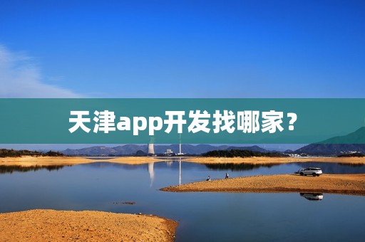 天津app开发找哪家？
