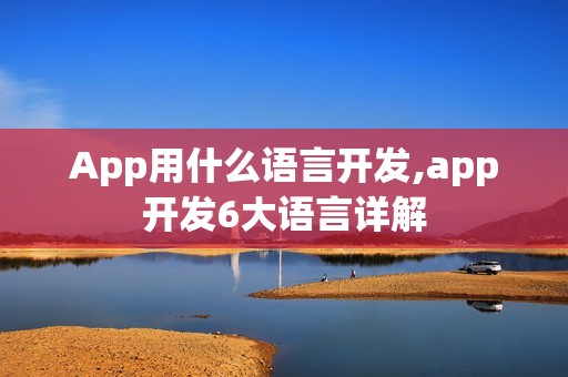 App用什么语言开发,app开发6大语言详解