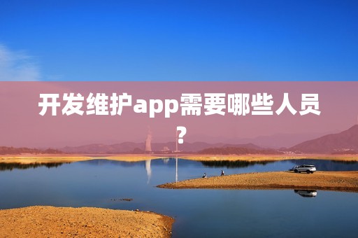 开发维护app需要哪些人员？
