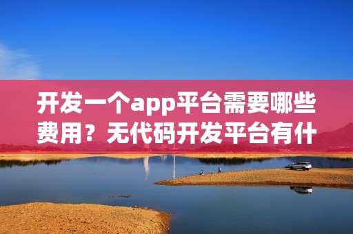 开发一个app平台需要哪些费用？无代码开发平台有什么好处