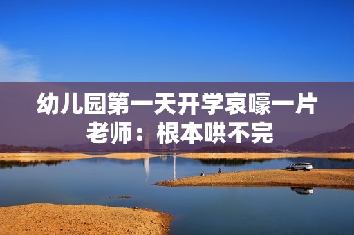 幼儿园第一天开学哀嚎一片 老师：根本哄不完