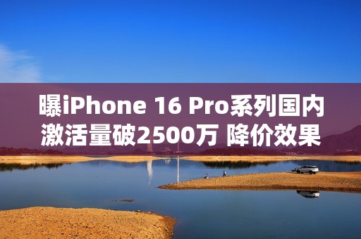 曝iPhone 16 Pro系列国内激活量破2500万 降价效果明显