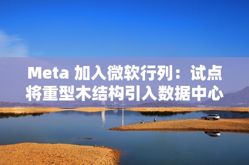 Meta 加入微软行列：试点将重型木结构引入数据中心建造