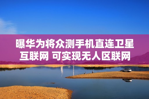 曝华为将众测手机直连卫星互联网 可实现无人区联网