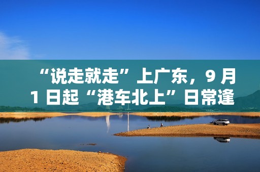 “说走就走”上广东，9 月 1 日起“港车北上”日常逢周二、周三免预约