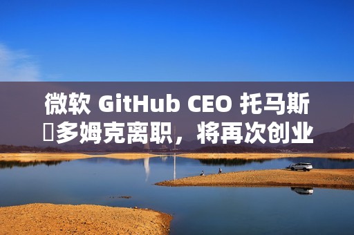 微软 GitHub CEO 托马斯・多姆克离职，将再次创业