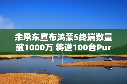 余承东宣布鸿蒙5终端数量破1000万 将送100台Pura 80