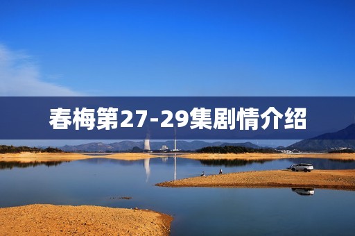 春梅第27-29集剧情介绍