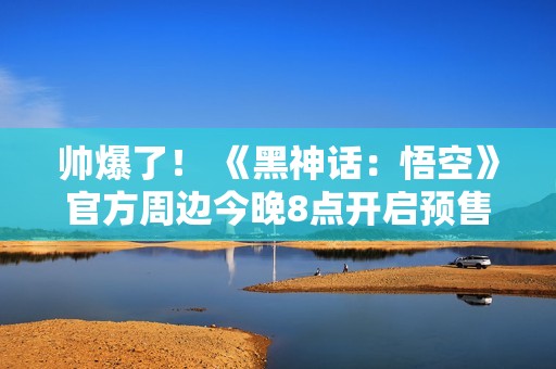 帅爆了！ 《黑神话：悟空》官方周边今晚8点开启预售