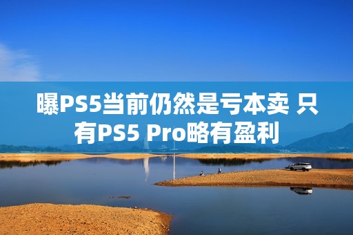 曝PS5当前仍然是亏本卖 只有PS5 Pro略有盈利