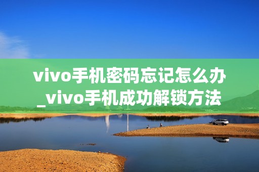 vivo手机密码忘记怎么办_vivo手机成功解锁方法