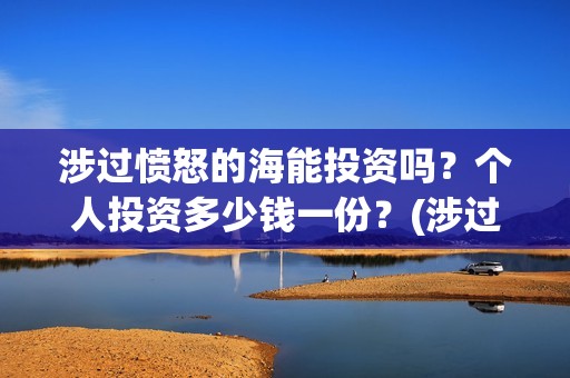 涉过愤怒的海能投资吗？个人投资多少钱一份？(涉过愤怒的海 海报)