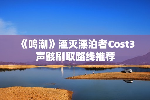 《鸣潮》湮灭漂泊者Cost3声骸刷取路线推荐