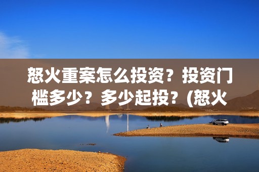 怒火重案怎么投资？投资门槛多少？多少起投？(怒火重案怎么过审的)