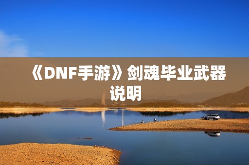 《DNF手游》剑魂毕业武器说明