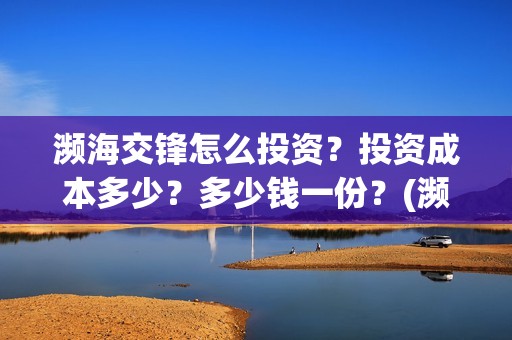 濒海交锋怎么投资？投资成本多少？多少钱一份？(濒海交锋预告)