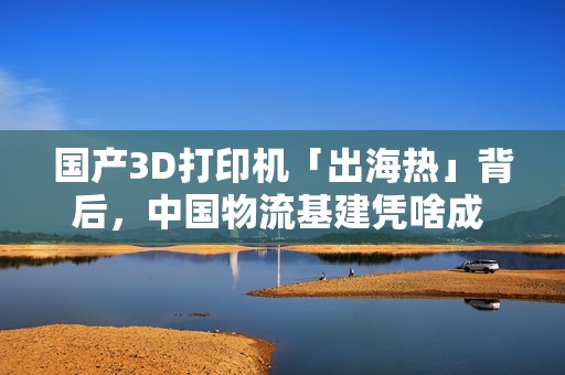 国产3D打印机「出海热」背后，中国物流基建凭啥成 「最强外挂」