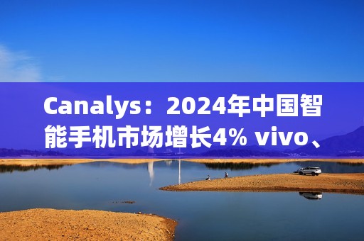 Canalys：2024年中国智能手机市场增长4% vivo、华为领跑
