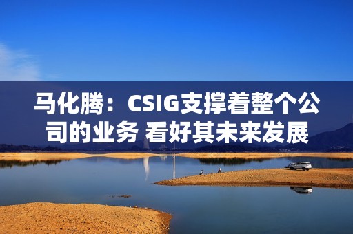 马化腾：CSIG支撑着整个公司的业务 看好其未来发展