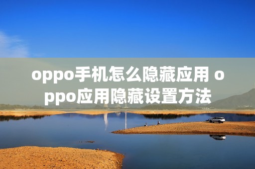 oppo手机怎么隐藏应用 oppo应用隐藏设置方法