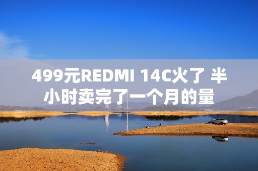 499元REDMI 14C火了 半小时卖完了一个月的量