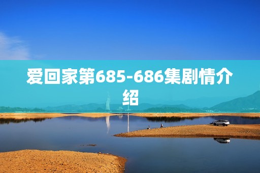 爱回家第685-686集剧情介绍