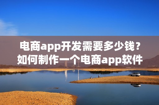 电商app开发需要多少钱？如何制作一个电商app软件