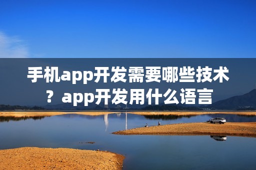 手机app开发需要哪些技术？app开发用什么语言