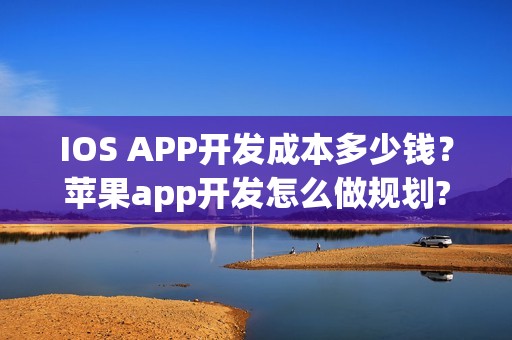 IOS APP开发成本多少钱？苹果app开发怎么做规划?