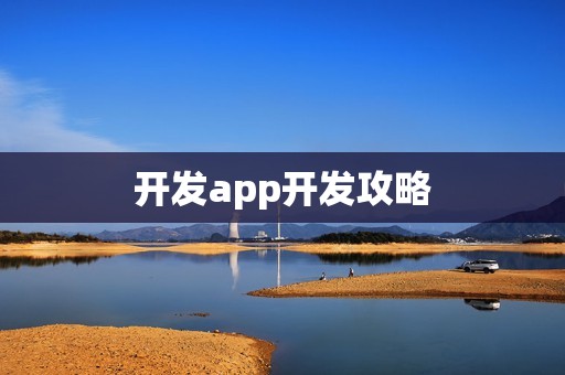 开发app开发攻略