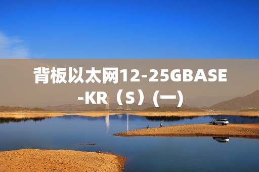 背板以太网12-25GBASE-KR（S）(一)