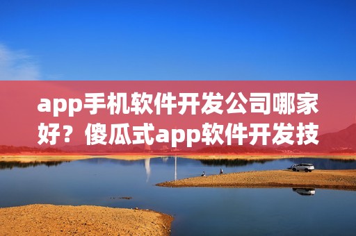 app手机软件开发公司哪家好？傻瓜式app软件开发技巧