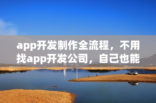 app开发制作全流程，不用找app开发公司，自己也能制作app