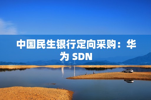 中国民生银行定向采购：华为 SDN
