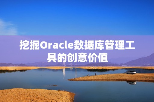 挖掘Oracle数据库管理工具的创意价值