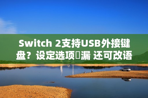 Switch 2支持USB外接键盘？设定选项洩漏 还可改语言