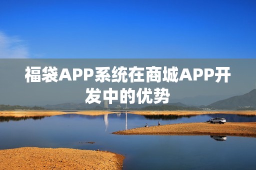 福袋APP系统在商城APP开发中的优势