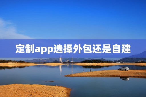 定制app选择外包还是自建
