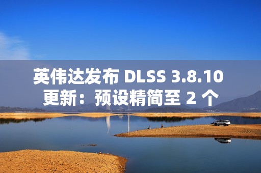 英伟达发布 DLSS 3.8.10 更新：预设精简至 2 个
