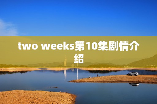 two weeks第10集剧情介绍