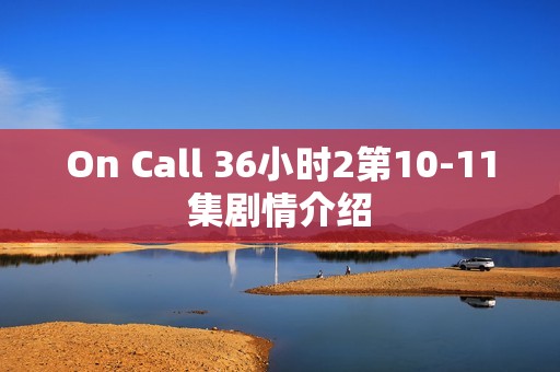 On Call 36小时2第10-11集剧情介绍